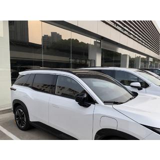 Integrované střešní ližiny černé OEM (hliník) Toyota bZ3X 2025– fotografie 2