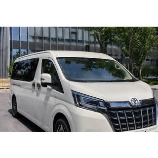 Integrované střešní podélníky šedé OEM (2019-, krátké, hliník) Toyota HiAce fotografie 2