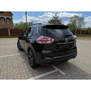 OEM černé střešní ližiny (pro X-trail, hliník) fotografie 3