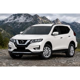 Integrované střešní podélníky černé OEM (pro X-trail, hliník, montáž lepením) fotografie 1