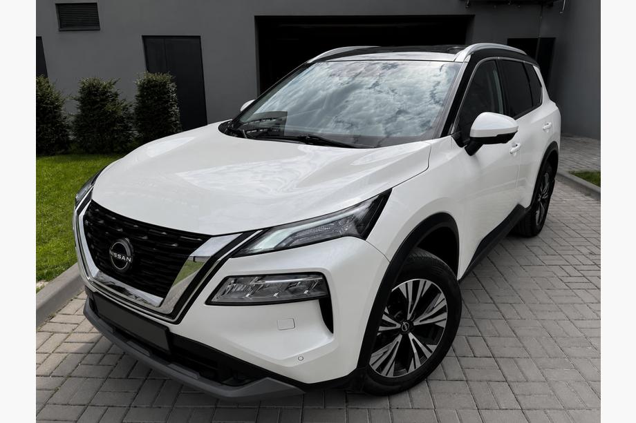 Nissan X-trail T33/Rogue 2022– Integrované střešní podélníky šedé OEM (hliník) Image