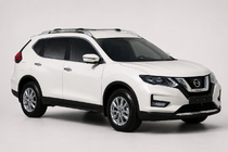 Nissan X-trail T33/Rogue 2022– Strešní relingy šedé OEM (ABS plast, montáž lepením) fotografie 1