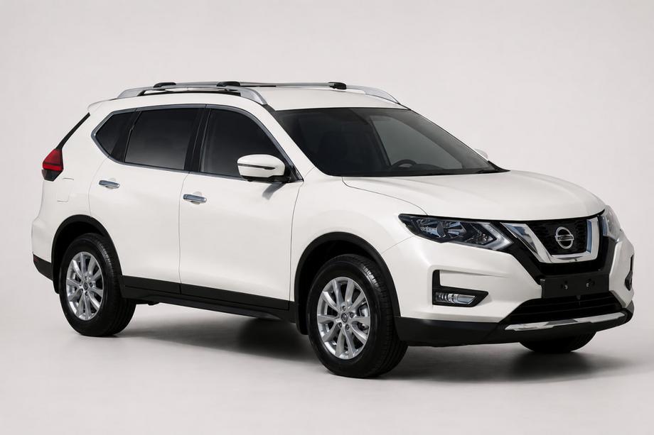 Nissan X-trail T33/Rogue 2022– Strešní relingy šedé OEM (ABS plast, montáž lepením) Image