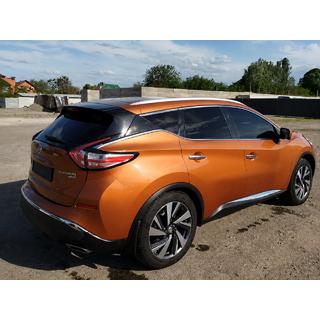 Strešní relingy šedé OEM (ABS plast, montáž lepením) Nissan Murano 2014– fotografie 2