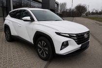 Hyundai Tucson NX4 2021– Integrované střešní podélníky šedé OEM (Long, hliník, montáž lepením) fotografie 2