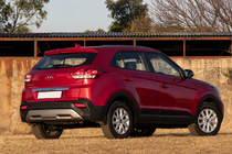 Hyundai Creta 2014–2020 Integrované střešní podélníky šedé OEM (ABS plast, montáž lepením) fotografie 2