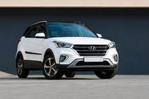 Hyundai Creta 2014–2020 Integrované střešní podélníky šedé OEM (ABS plast, montáž lepením) fotografie 3