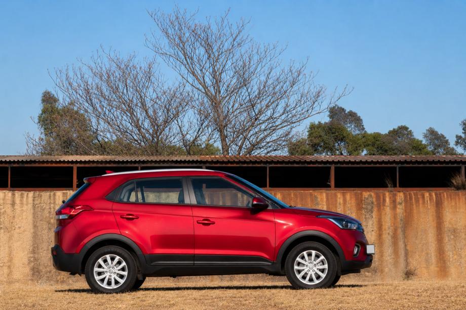 Hyundai Creta 2014–2020 Integrované střešní podélníky šedé OEM (ABS plast, montáž lepením) Image