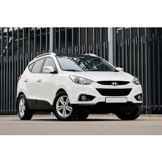 Strešní relingy šedé OEM (ABS plast, montáž lepením) Hyundai IX-35 2010–2015 fotografie 2
