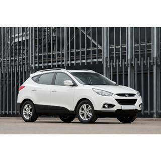 Strešní relingy šedé OEM (ABS plast, montáž lepením) Hyundai IX-35 2010–2015 fotografie 3