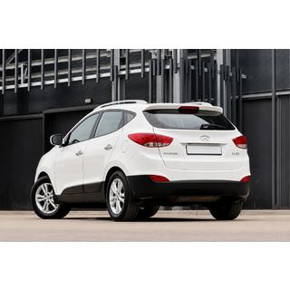 Strešní relingy šedé OEM (ABS plast, montáž lepením) Hyundai IX-35 2010–2015 fotografie 4