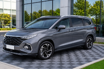 Hyundai Custo 2021– Integrované střešní podélníky šedé OEM (ABS plast, montáž lepením) fotografie 1
