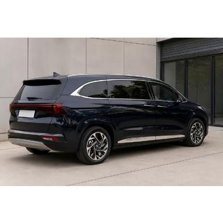 Integrované střešní podélníky šedé OEM (ABS plast, montáž lepením) Hyundai Custo 2021– fotografie 2