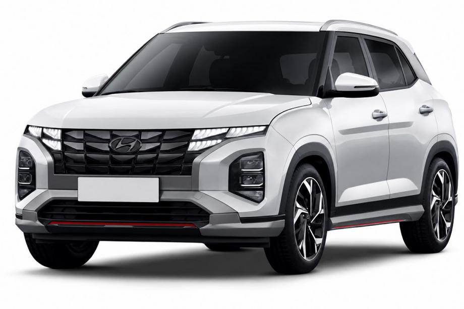 Hyundai Creta 2021– Střešní ližiny šedé OEM (hliník, montáž lepením) Image