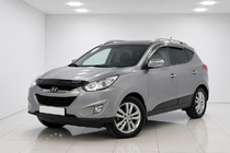 Hyundai IX-35 2010–2015 Střešní ližiny šedé OEM (hliník, montáž lepením) fotografie 1
