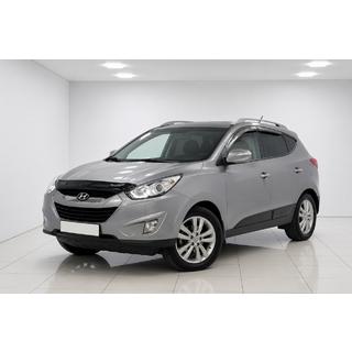 Střešní ližiny šedé OEM (hliník, montáž lepením) Hyundai IX-35 2010–2015 fotografie 1