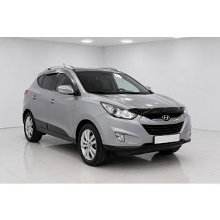 Střešní ližiny šedé OEM (hliník, montáž lepením) Hyundai IX-35 2010–2015 fotografie 2