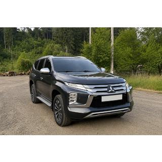 Integrované střešní ližiny šedé OEM (2019-, hliník) Mitsubishi Pajero Sport 2015– fotografie 3