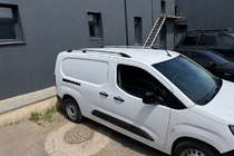 Citroen Berlingo/Multispace 2018– Chromované střešní ližiny (turecký design) Long, kovové nohy fotografie 3