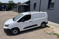 Citroen Berlingo/Multispace 2018– Chromované střešní ližiny (turecký design) Long, kovové nohy fotografie 5