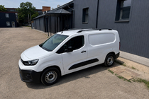 Citroen Berlingo/Multispace 2018– Černé střešní ližiny (turecký design) Standardní, plastové patky fotografie 6