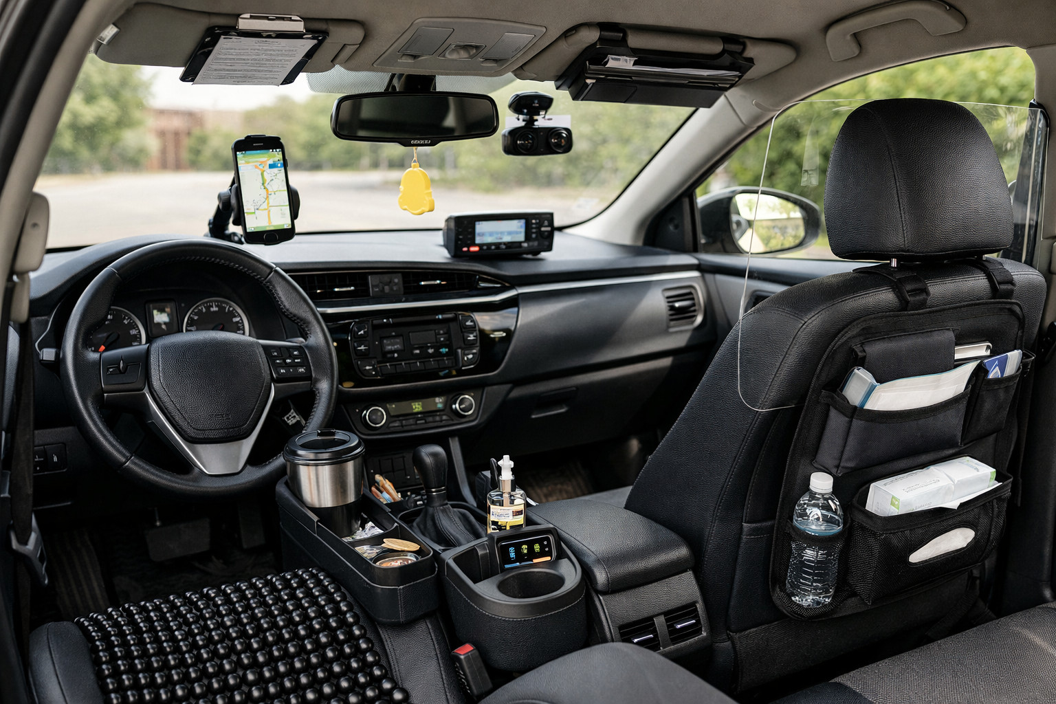 Balíček úprav pro taxikáře: pořádek, pohodlí a minimum drobných starostí