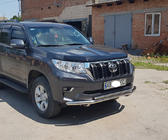 Toyota Land Cruiser Prado 150 2009–2023 Přední ochranný rám ST014 (nerez) 70/42 mm fotografie 11
