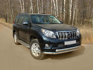 Toyota Land Cruiser Prado 150 2009–2023 Přední ochranný rám ST014 (nerez) 70/42 mm fotografie 6