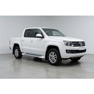Boční nášlapy Allmond White (2 ks, hliník) Volkswagen Amarok 2010–2022 fotografie 1