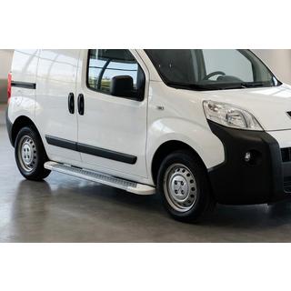 Boční prahy Allmond White (2 ks, hliník) Citroen Nemo 2007–2017 fotografie 1