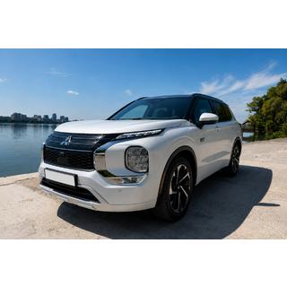 Integrované střešní ližiny černé OEM (hliník) Mitsubishi Outlander 2021– fotografie 4