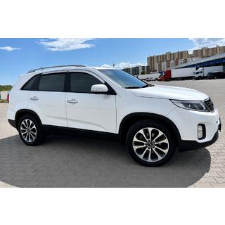 Střešní ližiny šedé OEM (hliník, montáž lepením) Kia Sorento II XM 2009–2014 fotografie 3