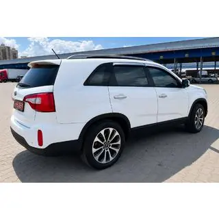 Střešní ližiny šedé OEM (hliník, montáž lepením) Kia Sorento II XM 2009–2014 fotografie 2