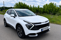Kia Sportage 2021– Integrované střešní podélníky šedé OEM (ABS plast, montáž lepením) fotografie 1