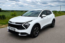 Kia Sportage 2021– Integrované střešní podélníky šedé OEM (ABS plast, montáž lepením) fotografie 2
