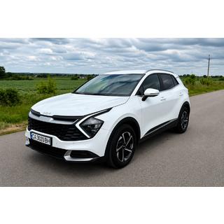 Integrované střešní podélníky šedé OEM (ABS plast, montáž lepením) Kia Sportage 2021– fotografie 2