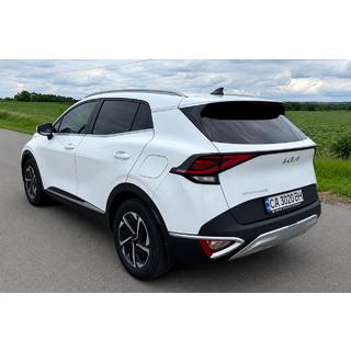Integrované střešní podélníky šedé OEM (ABS plast, montáž lepením) Kia Sportage 2021– fotografie 3