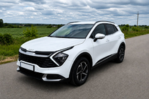 Kia Sportage 2021– Integrované střešní ližiny černé OEM (ABS plast, montáž lepením) fotografie 3