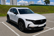Mazda CX-50 2022– Střešní ližiny šedé OEM (hliník, montáž lepením) fotografie 2