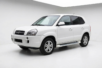 Hyundai Tucson JM 2004– Boční nášlapy Allmond White (2 ks, hliník) fotografie 1