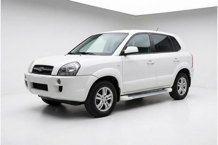Hyundai Tucson JM 2004– Boční nášlapy Allmond White (2 ks, hliník) Image