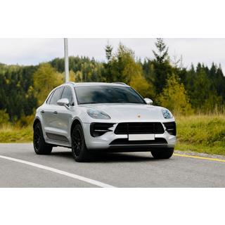 Integrované střešní ližiny černé OEM (hliník, montáž lepením) Porsche Macan 2014–2024 fotografie 2