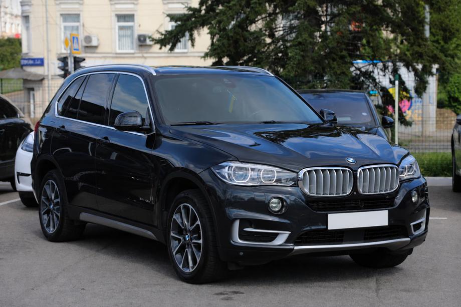 BMW X5 F15 2013–2018 Integrované střešní ližiny chrom OEM (hliník) Image