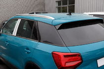 Audi Q2 2016– Integrované střešní ližiny šedé OEM (hliník, lepená montáž) fotografie 1