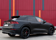 Audi Q8 2018– Integrované střešní ližiny černé OEM (hliník, montáž lepením) fotografie 1