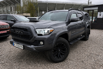 Toyota Tacoma 2015–2023 Střešní ližiny černé OEM (hliník) fotografie 1