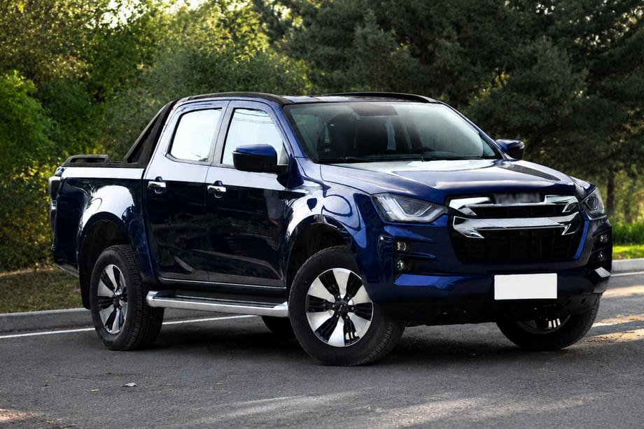 Isuzu D-Max 2011–2019 Střešní ližiny černé OEM (hliník) Image