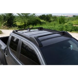 Střešní ližiny s příčníky černé OEM (hliník) Toyota Tacoma 2023– fotografie 1