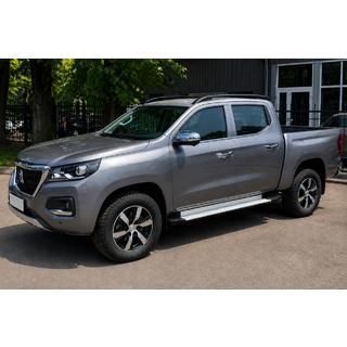 Střešní ližiny černé OEM (hliník) Peugeot Landtrek 2020– fotografie 2