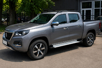 Ford Ranger 2011–2022 Střešní ližiny černé OEM (hliník) fotografie 2